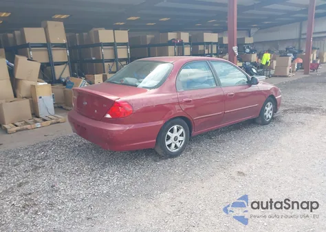 2003 Kia Spectra Ls из США, поврежденный, VIN KNAFB121X35293054